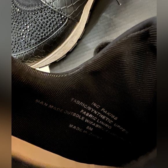 INC International Concepts Womens Pakiss Fabric Low Top Lace Up Fashion Sneak - Picture 7 of 10